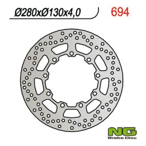 Ng Tarcza Hamulcowa Przód Kawasaki Klr 650 90-12 280X130X4