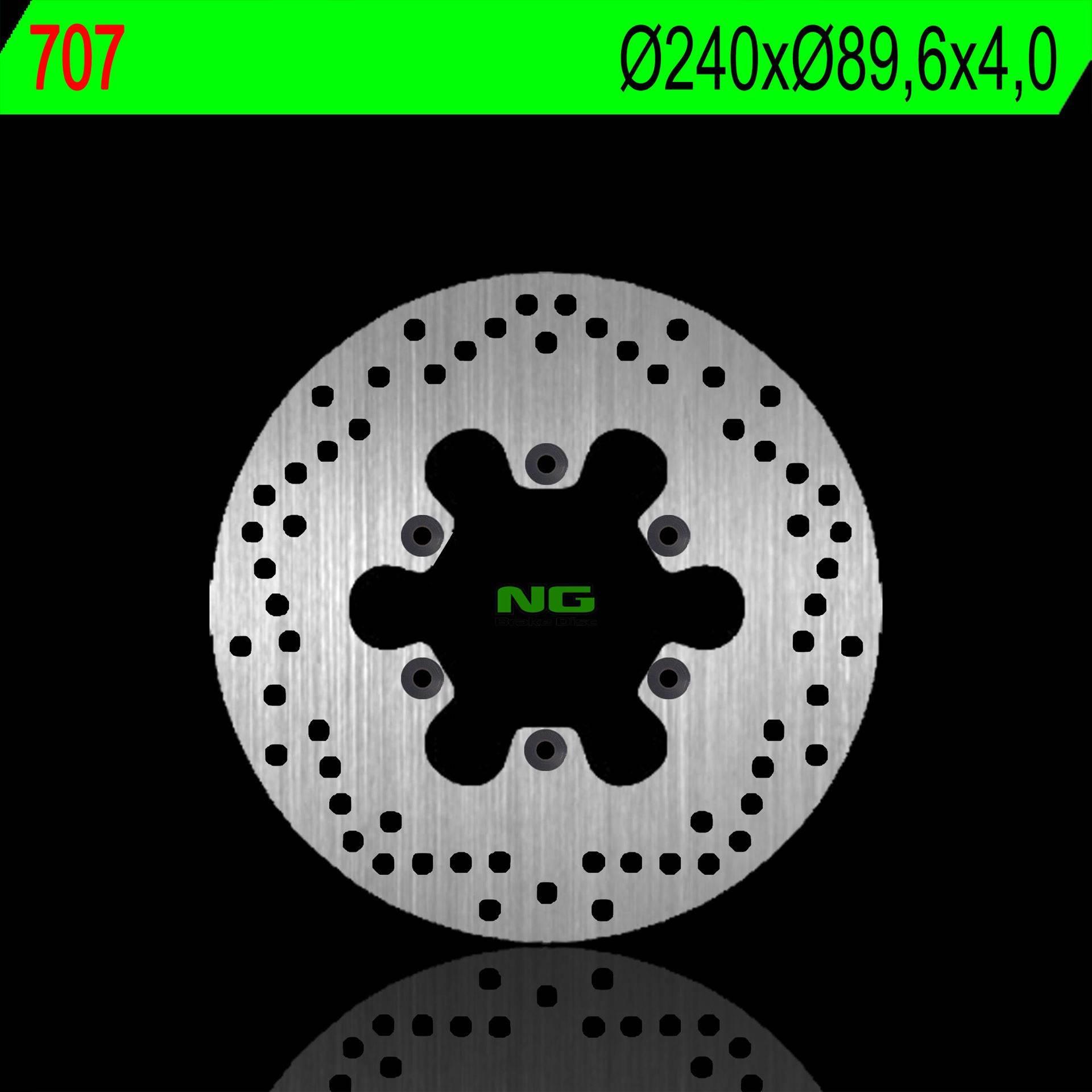 Ng Tarcza Hamulcowa Przód/Tył Malaguti Madison 250/400 99-09 240X89,6X4,0Mm