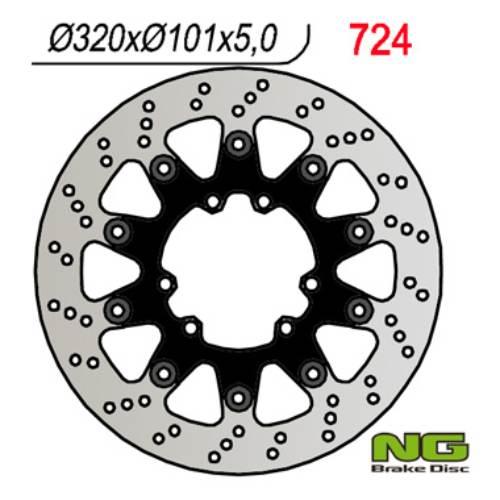 Ng Tarcza Hamulcowa Przód Honda Cr/Crf 320 Mm Pływająca 320X5