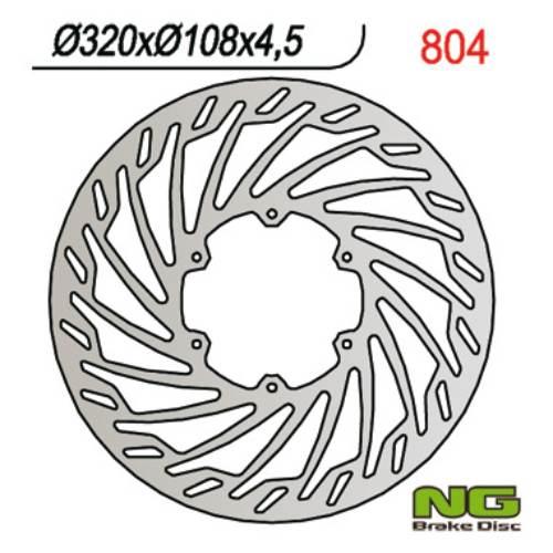 Ng Tarcza Hamulcowa Przód Gas Gas Sm 125 01-07 250/450 01-05 450/515 08 320