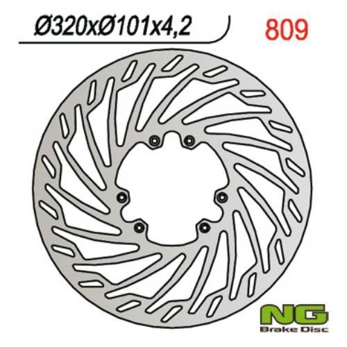 Ng Tarcza Hamulcowa Przód Honda Cr/Crf 320 Mm
