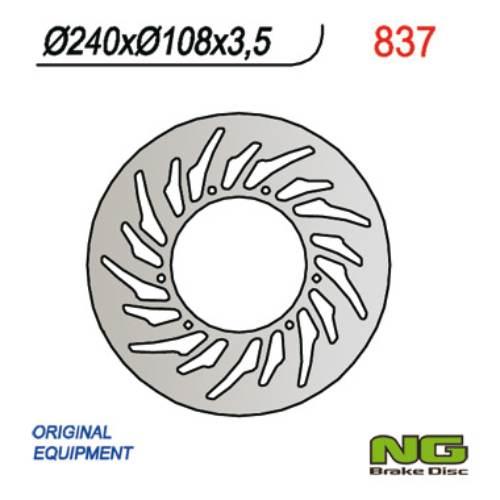Ng Tarcza Hamulcowa Przód Yamaha Dt 50R 03-08, Xt 125R 05-08, Mbk 50X-Limit