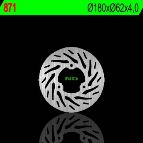 Ng Tarcza Hamulcowa Tył Sherco 50/125/290 180X62X4 3X10,5Mm