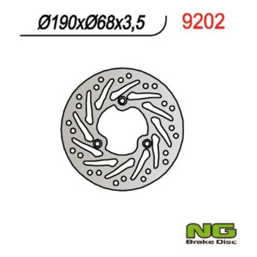 Ng Tarcza Hamulcowa Przód Aprilia Area 50 98-01 190X68X3,5