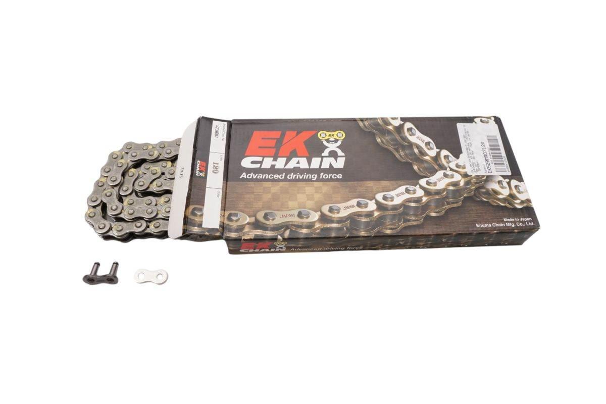 Ek Łańcuch Napędowy Ek520Mrd-7 120 Bez O-Ringów, Kolor Natural Motocross Do
