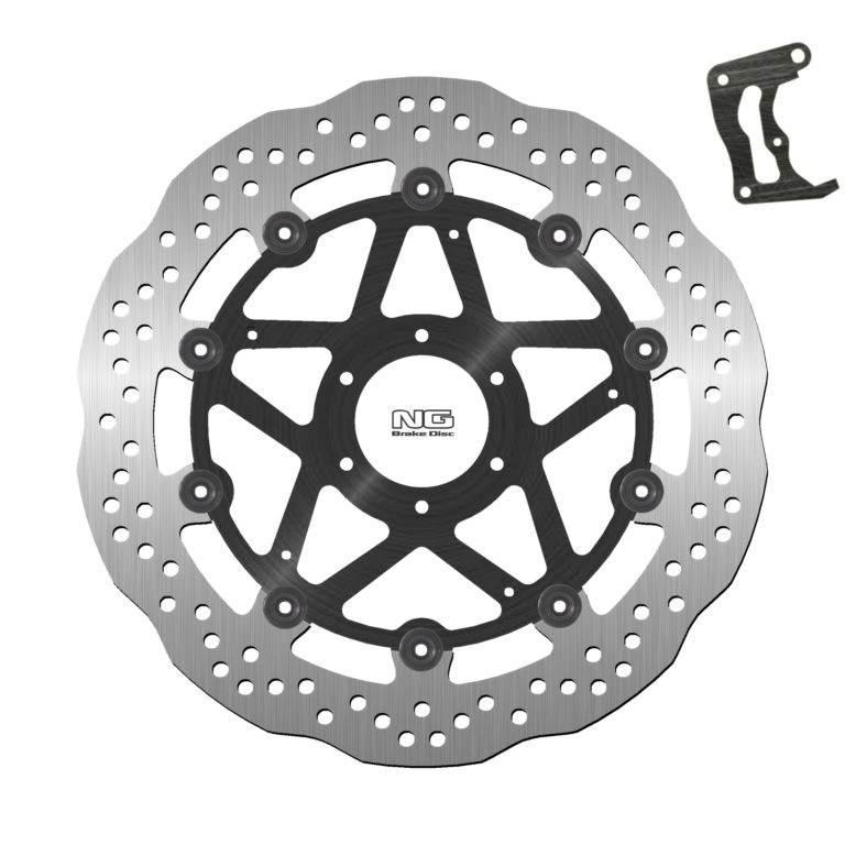 Ng Tarcza Hamulcowa Przód Z Adapterem Oversize 298X115X4 Yamaha Xtz 750 Sup