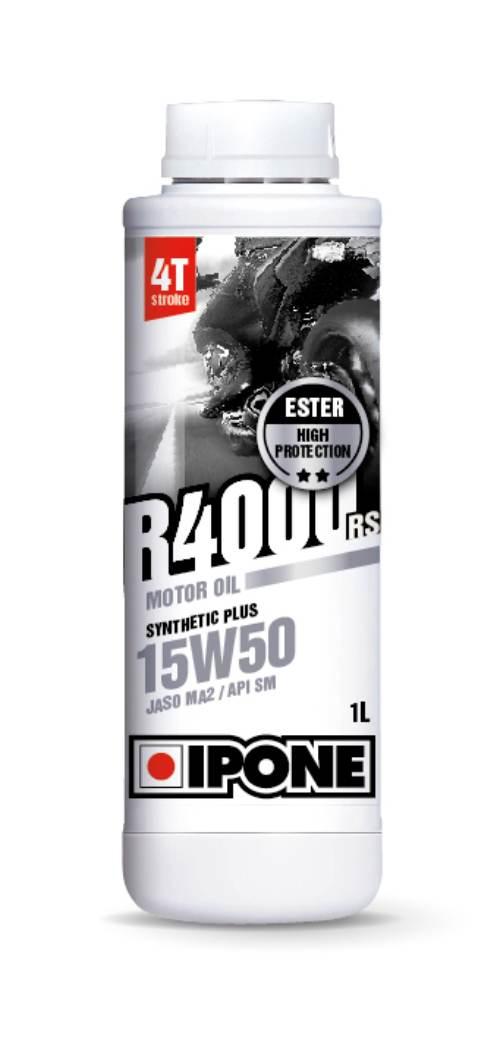 Ipone R4000 Rs 15W50 Olej Silnikowy Semisyntetyk 1L Ester, Ma2 Akc 15