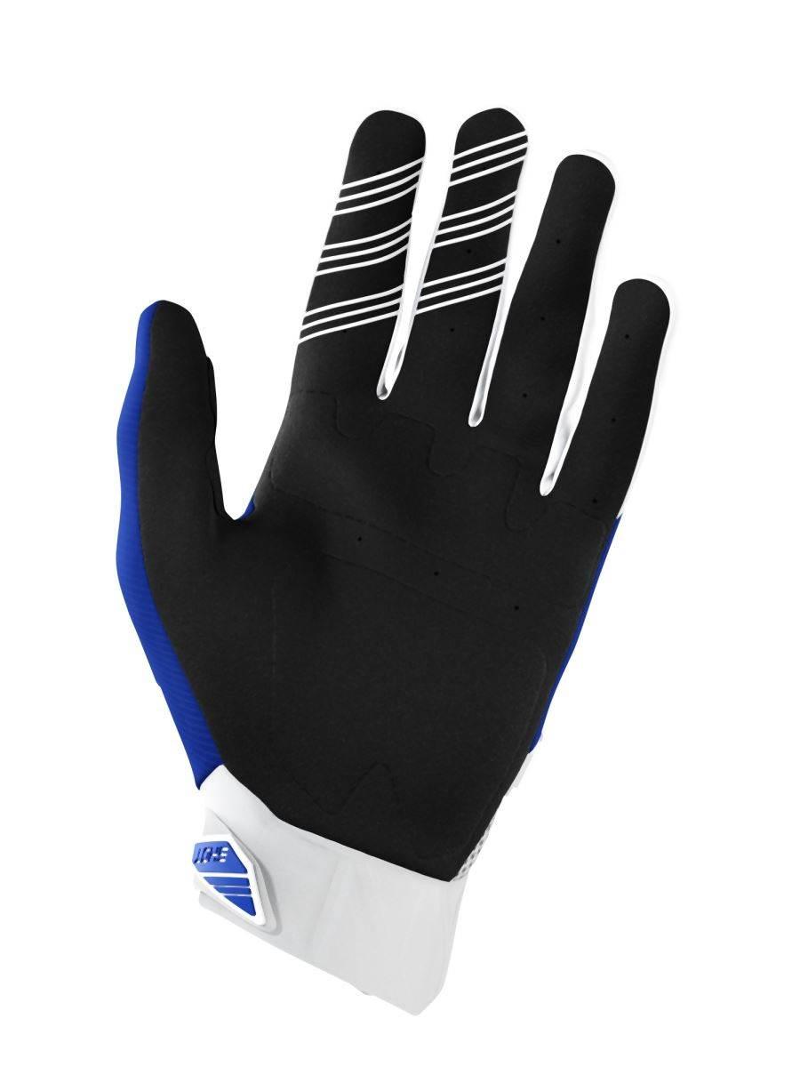 Shot Racing Rękawice Moto Devo Blue Kolor Niebieski/Biały Rozmiar 08 - zdjęcie 2