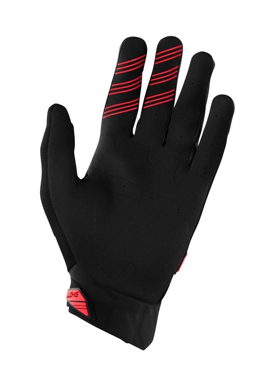 Shot Racing Rękawice Moto Devo Red Kolor Czarny/Czerwony Rozmiar 09 - zdjęcie 2