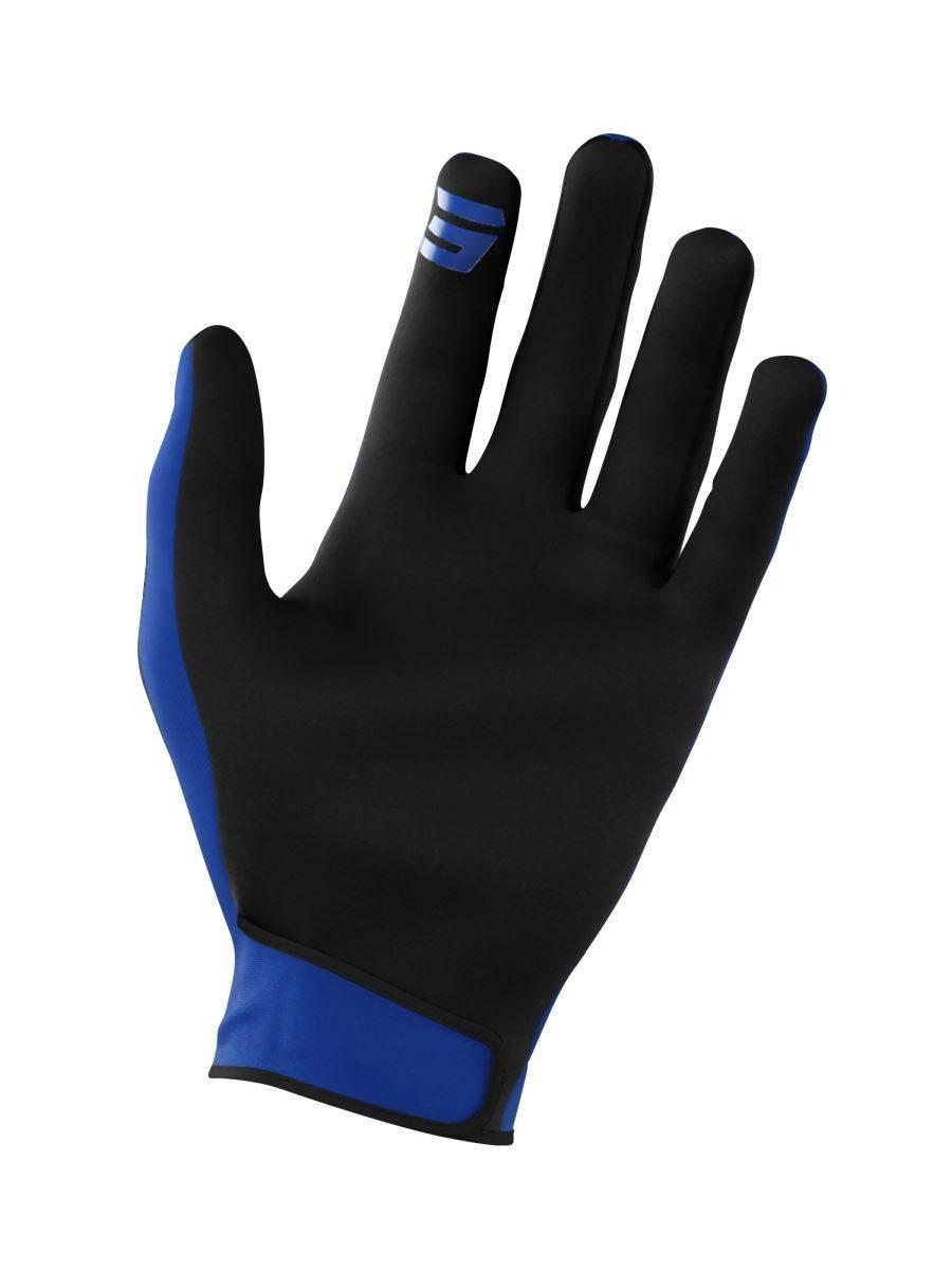 Shot Racing Rękawice Moto Devo Raw Burst Blue Kolor Niebieski/Biały Rozmiar - zdjęcie 2