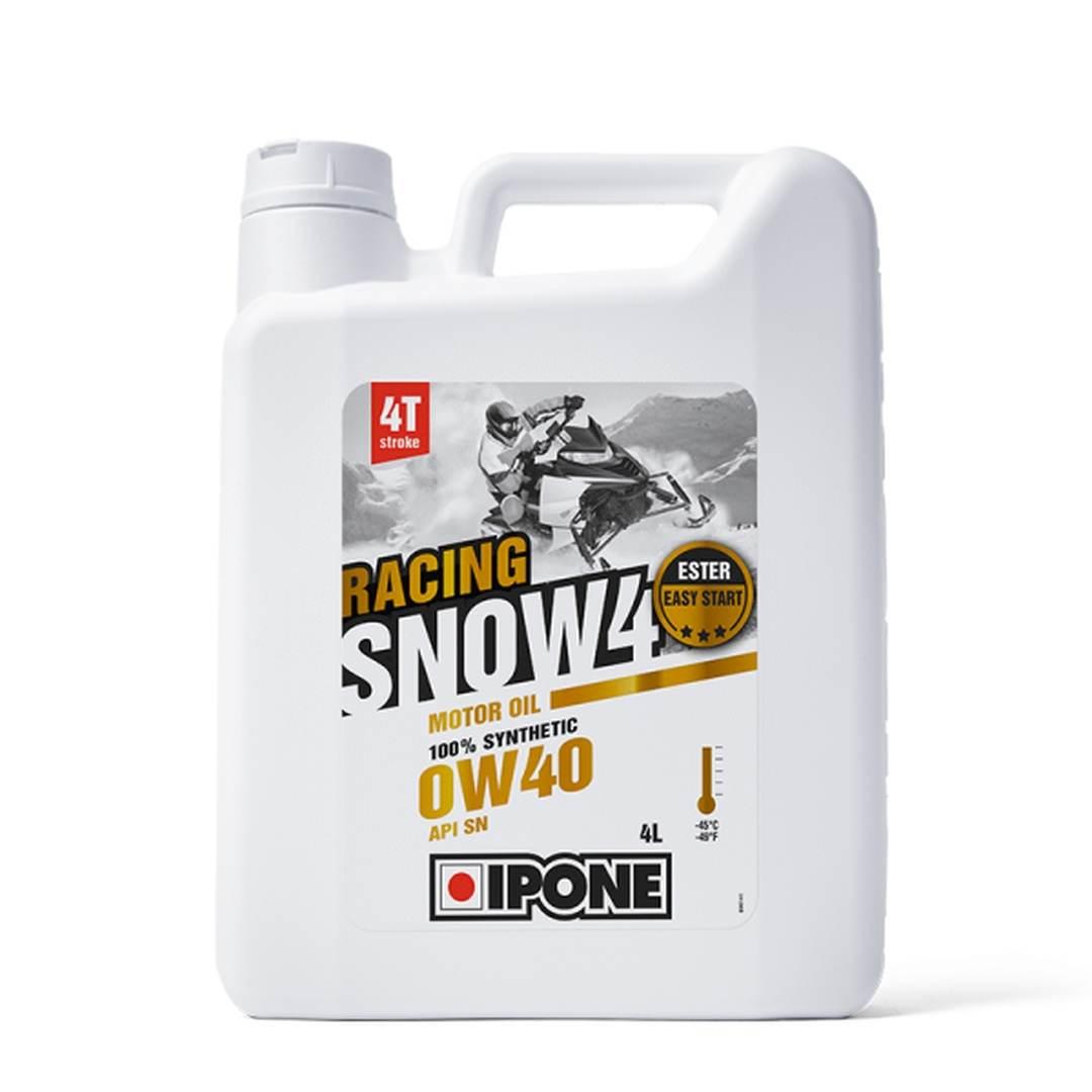 Ipone Snow Racing 4T 0W40 Olej Do Skuterów Śnieżnych 100% Syntetyk 4L -45St