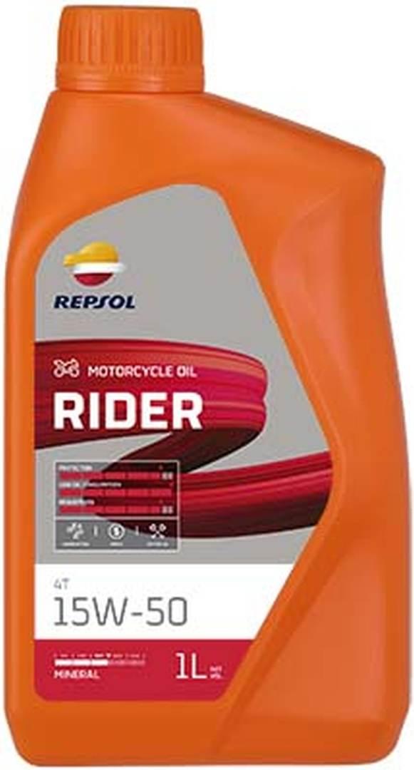 Repsol Olej Silnikowy 4T Rider 15W50 1L Ma2 Mineralny 12 - Zastępuje Rp165M