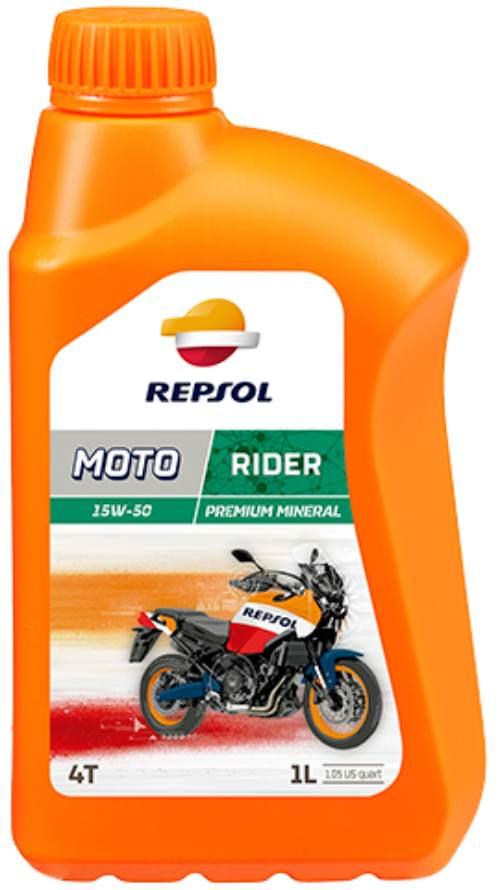 Repsol Olej Silnikowy 4T Rider 15W50 1L Ma2 Mineralny 12 - Zastępuje Rp165M - zdjęcie 2