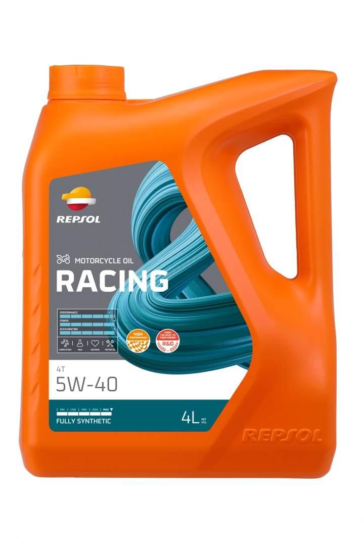 Repsol Olej Silnikowy 4T Racing 5W40 4L Ma2 Syntetyczny 5 - Zastępuje Rp160