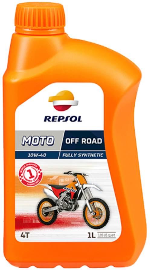 Repsol Olej Silnikowy 4T Racing Off Road 10W40 1L Ma2 Syntetyczny 12 - Zast - zdjęcie 2