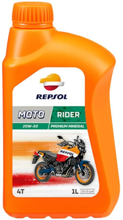 Repsol Olej Silnikowy 4T Rider 20W50 1L Ma2 Mineralny 12 - Zastępuje Rp165Q - zdjęcie 2