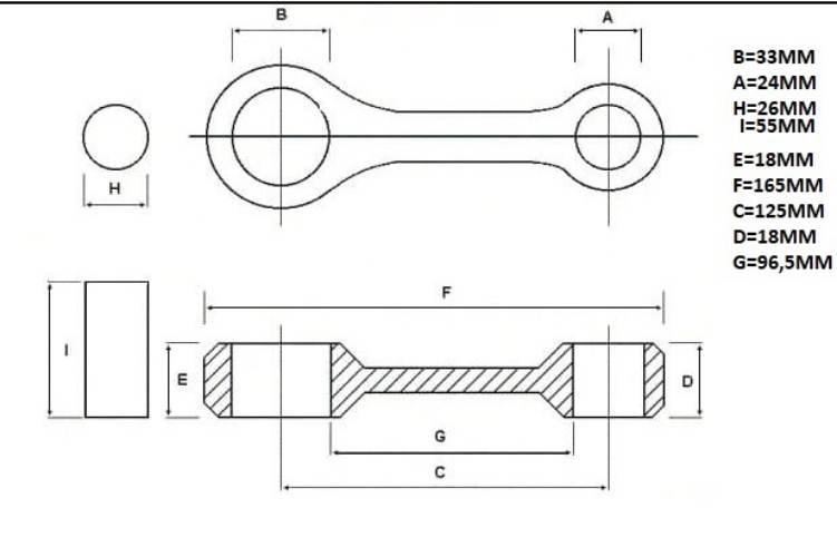 Namura Korbowód Sea Doo Challenger/Explorer/Gs 720 '97-'02, Gti 720 '96-'05 - zdjęcie 2
