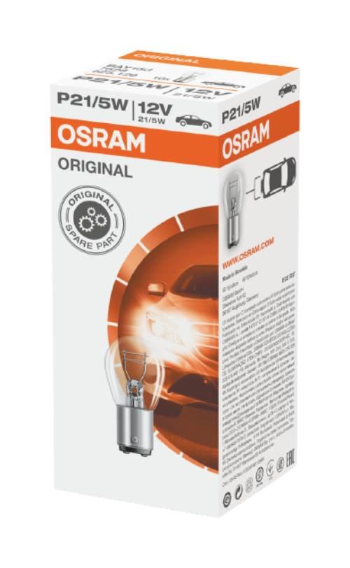 Osram Żarówka 12V P21/5W 21/5W 12V Bay15D - 1 Sztuka