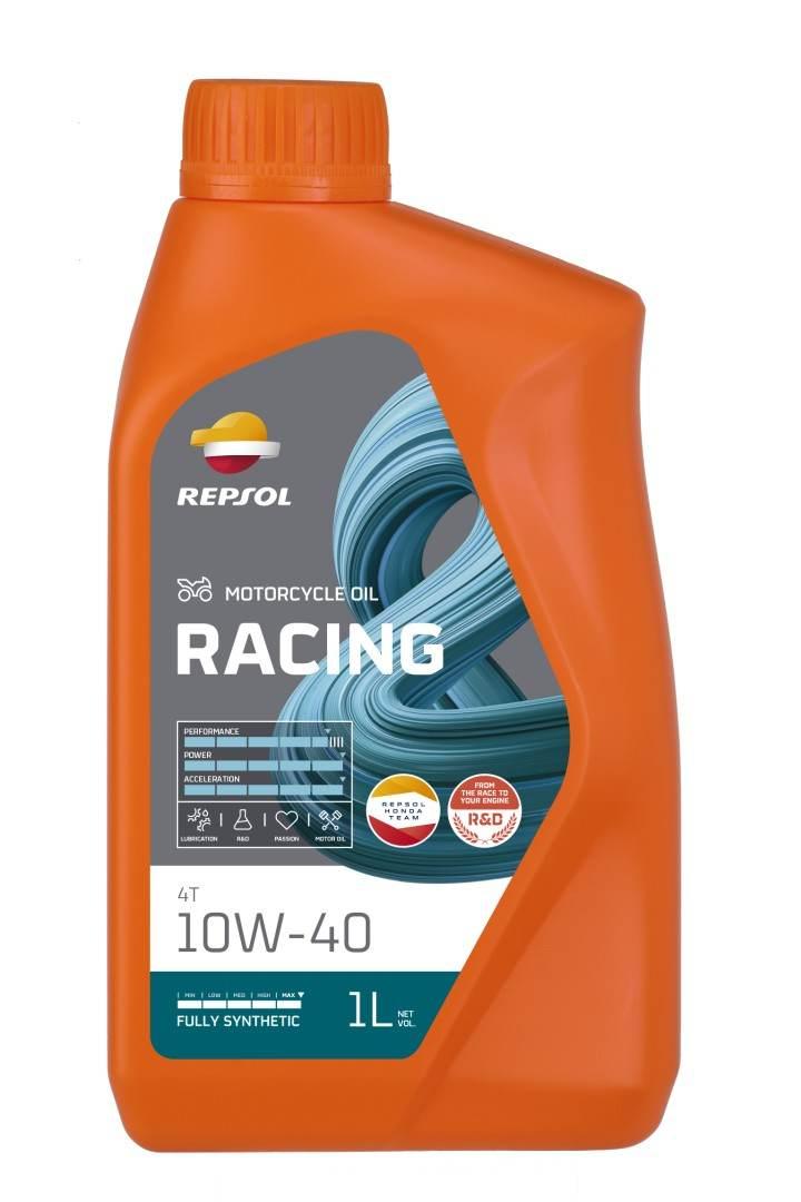 Repsol Olej Silnikowy 4T Racing 10W40 1L Ma2 Syntetyczny 12 - Zastępuje Rp1