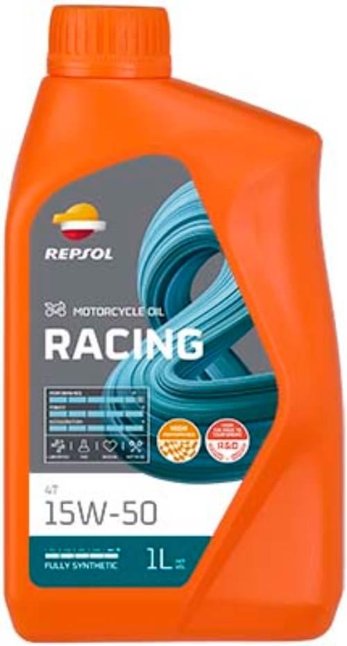 Repsol Olej Silnikowy 4T Racing 15W50 1L Ma2 Syntetyczny 12 Zastępuje Rp160