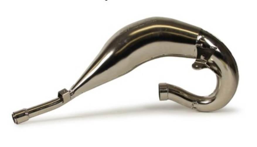 Dep Pipes Dyfuzor/Komora/Tuba Rezonansowa Niklowana Front Exhaust Pipe Nick
