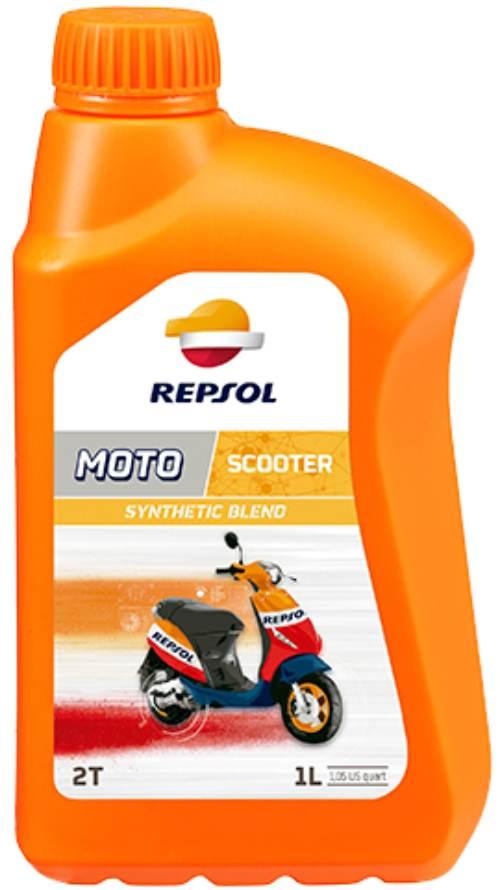 Repsol Olej Silnikowy 2T Smarter Scooter 1L Syntetyczny 12 Zastępuje Rp149Y
