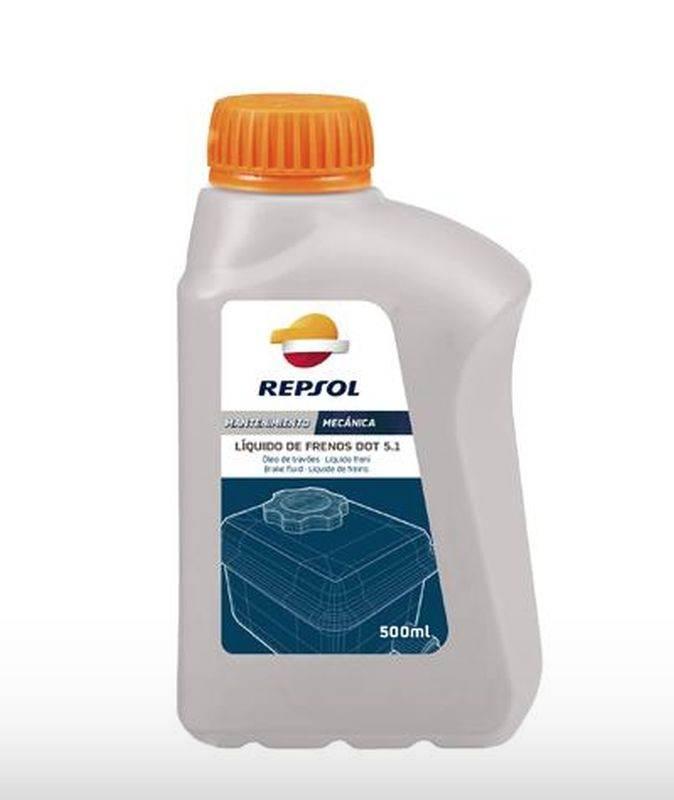Repsol Płyn Hamulcowy Liquido De Frenos Dot-5.1 500Ml 25 Zastępuje Rp701B96