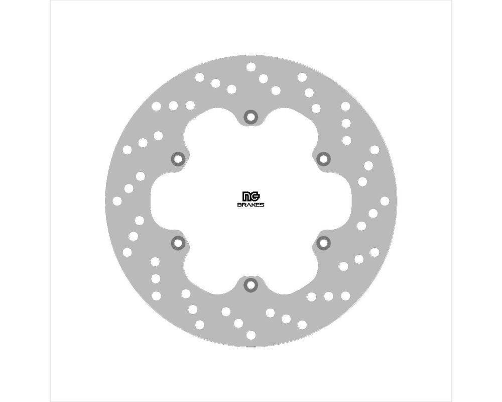 Ng Tarcza Hamulcowa Tył Aprilia Af1 125 '88-'93 240X124X5Mm 6X6,25Mm