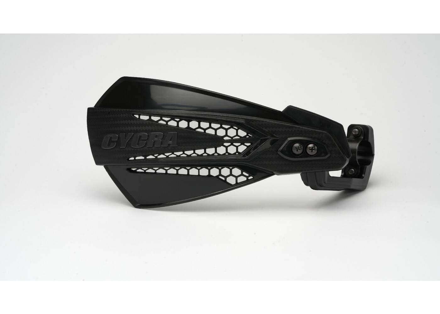 Cycra Osłony Rąk Listki Z Mocowaniem 22Mm/28,6Mm Model Mx Race Kolor Czarny