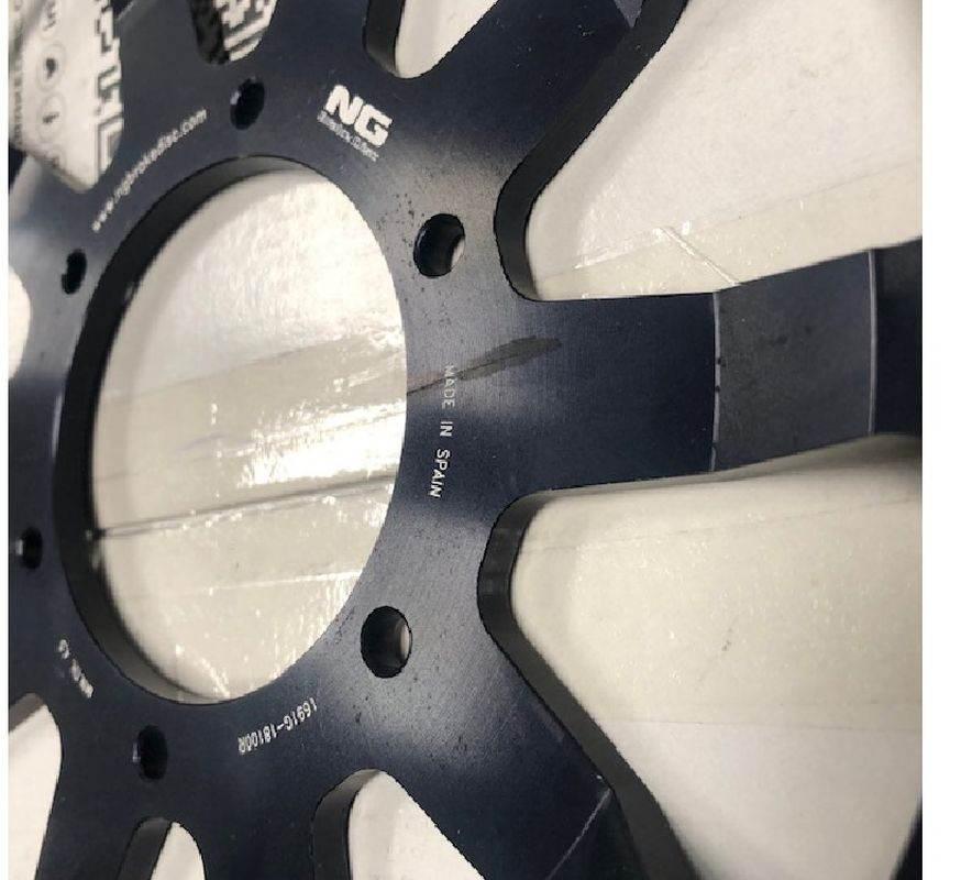 Ng Tarcza Hamulcowa Przód Honda Cbr1000Rr '09-19 320X74X5Mm 6X6,5Mm Pływają - zdjęcie 2