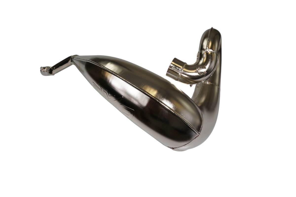 Oxa Factory Dyfuzor Tuba Rezonansowa Front Exhaust Pipe Chrome Honda Cr 250