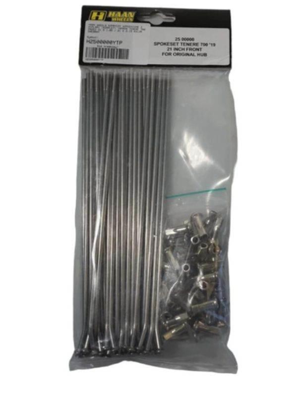 Haan Wheels Szprychy Wzmocnione Z Nyplami Komplet Yamaha Tenere 700 Przód 2