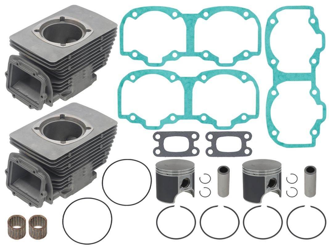 Spi Snow Cylinder Kompletny 2 X Cylinder, 2 X Tłok, 2 X Łożysko Główki Korb