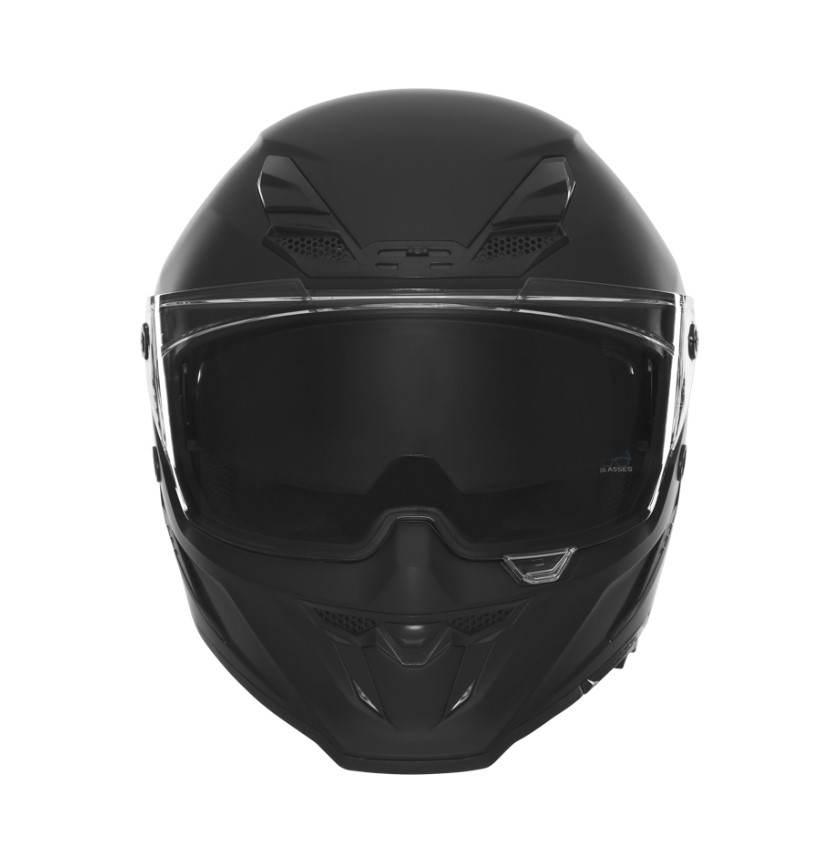 Exklusiv 2025 Kask Integralny Goliath Kolor Czarny Mat Rozmiar S Dodatkowa - zdjęcie 2