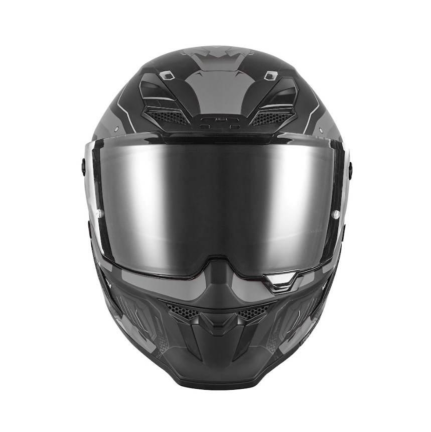 Exklusiv 2025 Kask Integralny Goliath Berserck Kolor Czarny Mat/Tytanowy Ro - zdjęcie 2