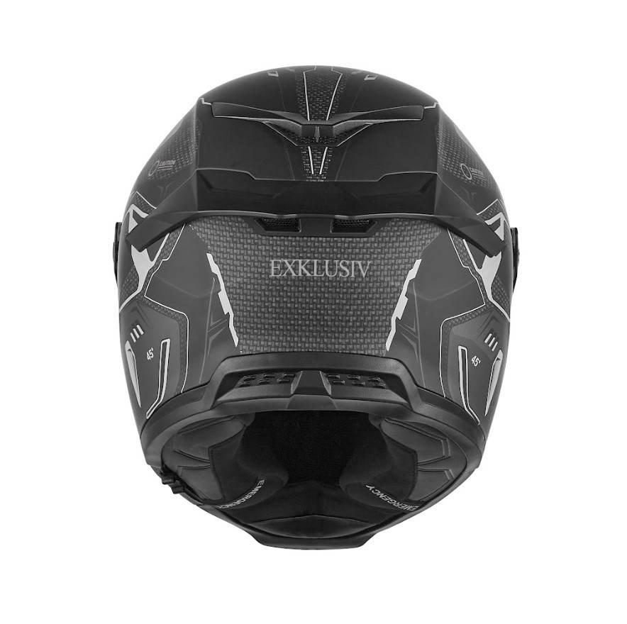 Exklusiv 2025 Kask Integralny Goliath Berserck Kolor Czarny Mat/Tytanowy Ro - zdjęcie 4
