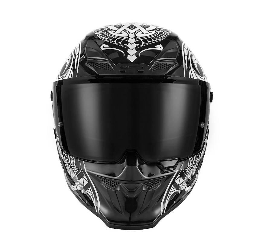 Exklusiv 2025 Kask Integralny Goliath Maori Kolor Czarny/Biały Rozmiar L Do - zdjęcie 2