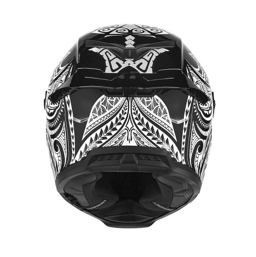 Exklusiv 2025 Kask Integralny Goliath Maori Kolor Czarny/Biały Rozmiar L Do - zdjęcie 4