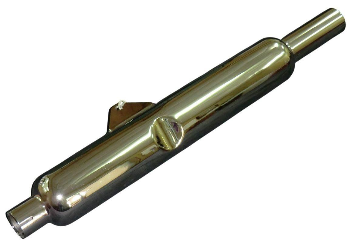 Emgo Końcówka Wydechu Tłumik Chromowany Bsa A7 A10 '54-'57 Prawy Wersje Z W