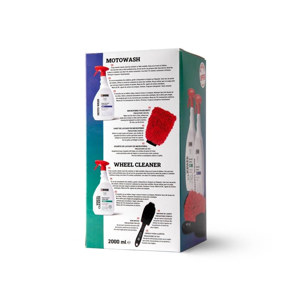 Ipone Cleaning Kit Moto Wash+Wheel Cleaner Zestaw Do Mycia Motocykla Careli - zdjęcie 3