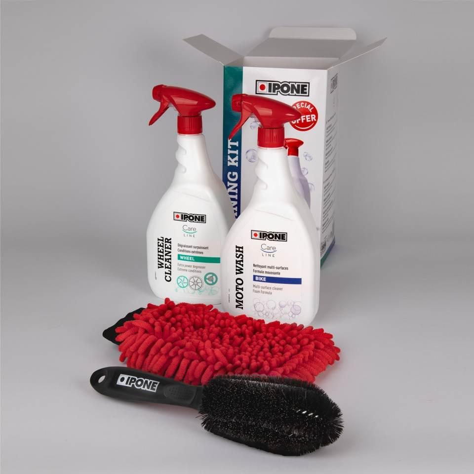 Ipone Cleaning Kit Moto Wash+Wheel Cleaner Zestaw Do Mycia Motocykla Careli - zdjęcie 4