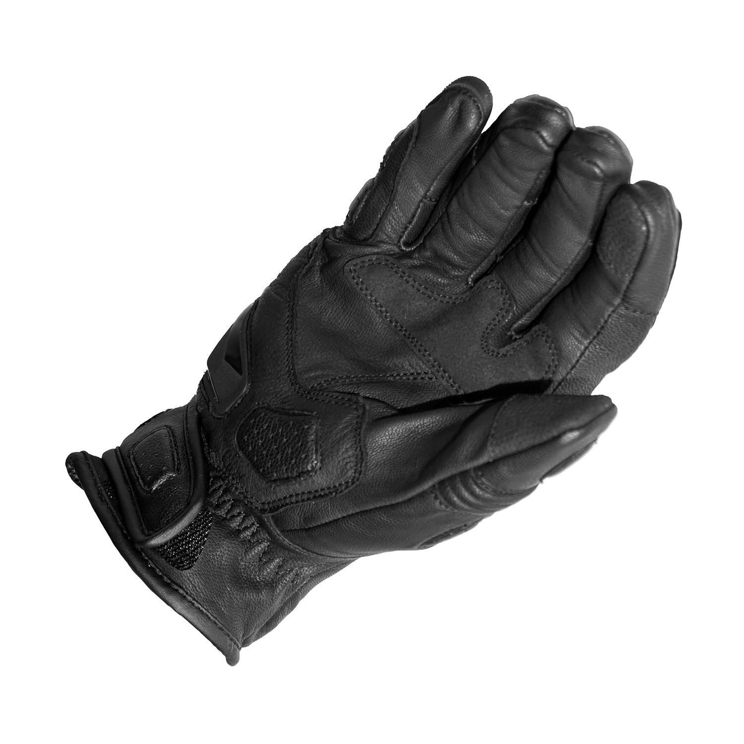 Gareth Rękawice Skórzane Krótkie Model Speed Kolor Czarny Rozmiar L - zdjęcie 2