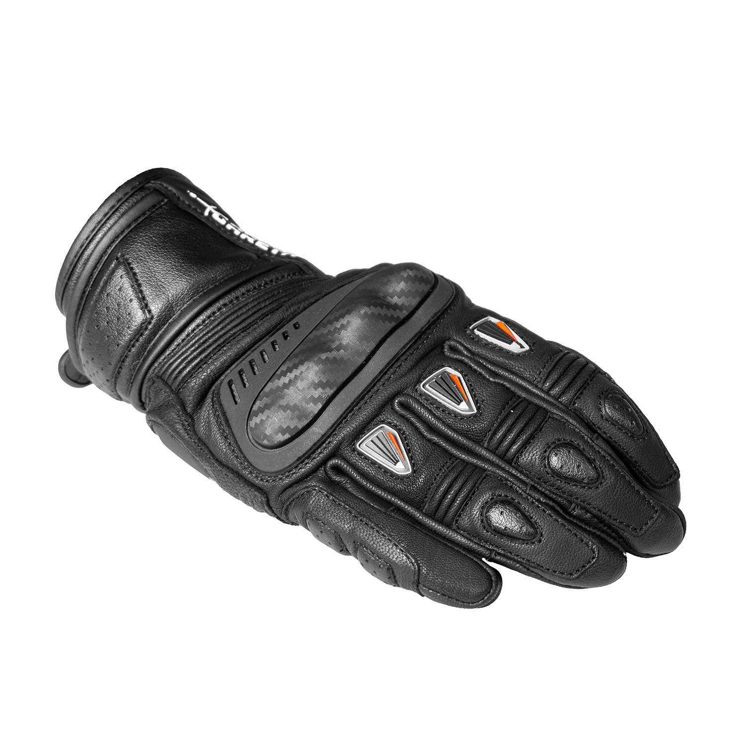 Gareth Rękawice Skórzane Krótkie Model Speed Kolor Czarny Rozmiar Xxl - zdjęcie 3