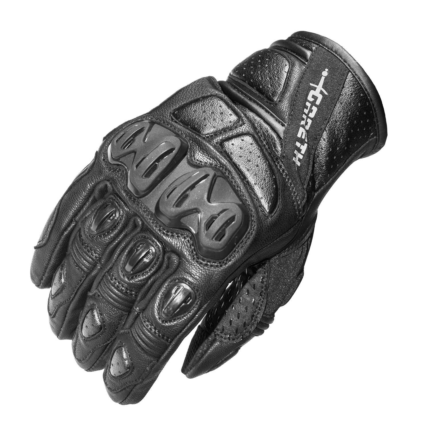 Gareth Rękawice Skórzane Krótkie Model Fighter Kolor Czarny Rozmiar Xxl - zdjęcie 2