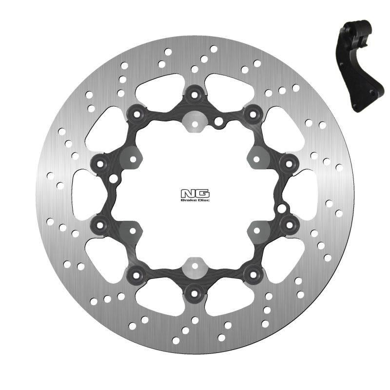 Ng Tarcza Hamulcowa Przód Z Adapterem Oversize 320X127X5 Ktm Exc Six Days 4