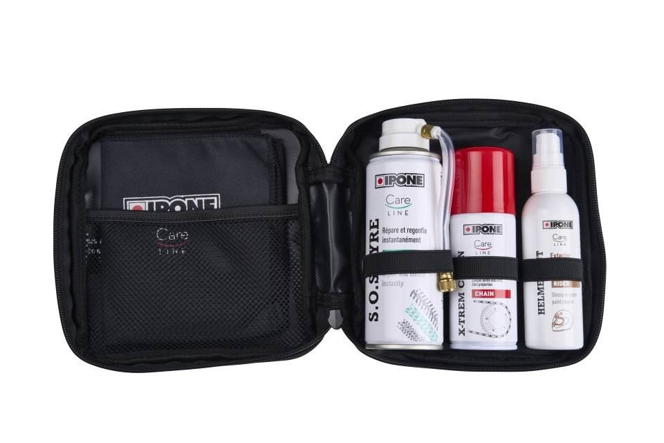 Ipone Road Trip Kit - Zestaw Podróżny Sos Tyre+X-Trem Road+Helmet Out Carel - zdjęcie 2