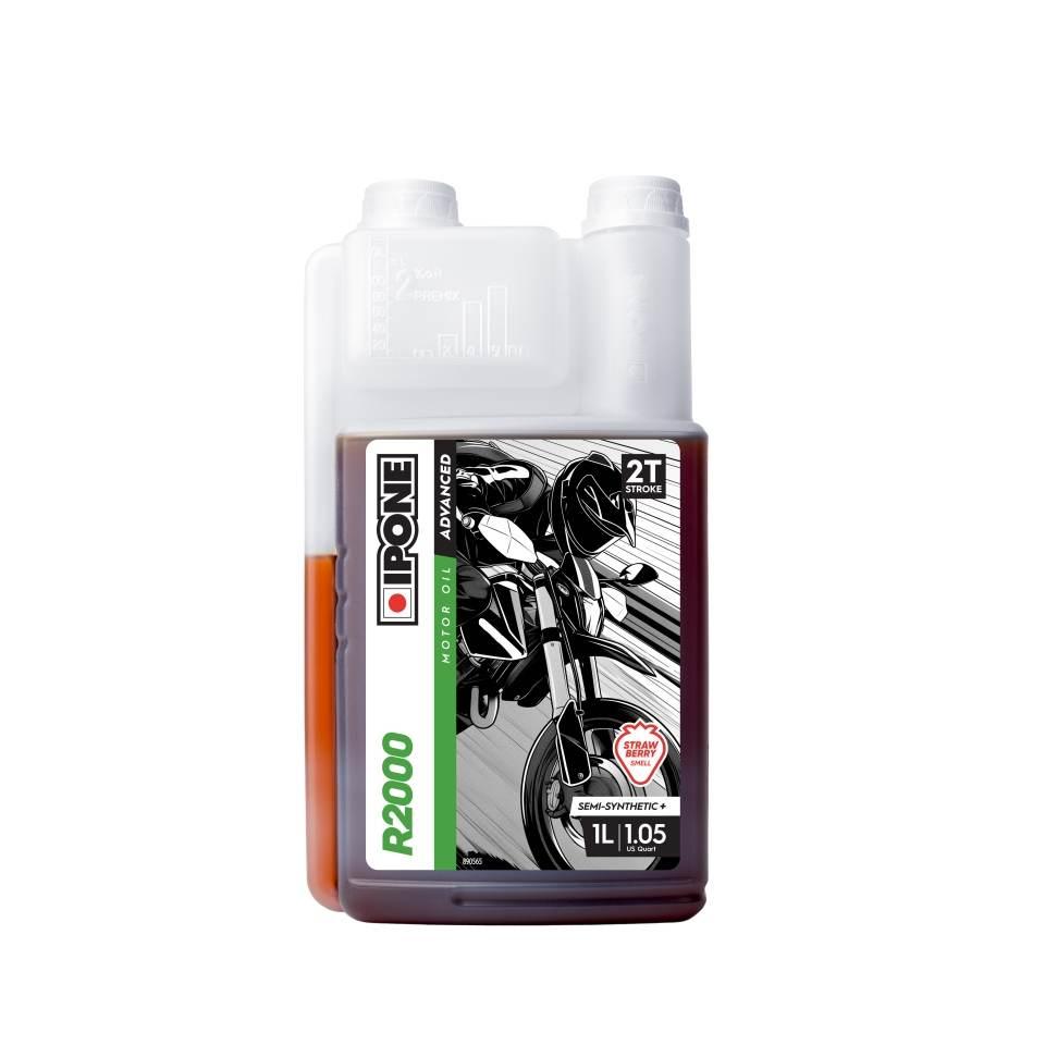 Ipone R2000 Strawberry Olej Do Dozownika Semi Synthetic Plus 2T Truskawka 1