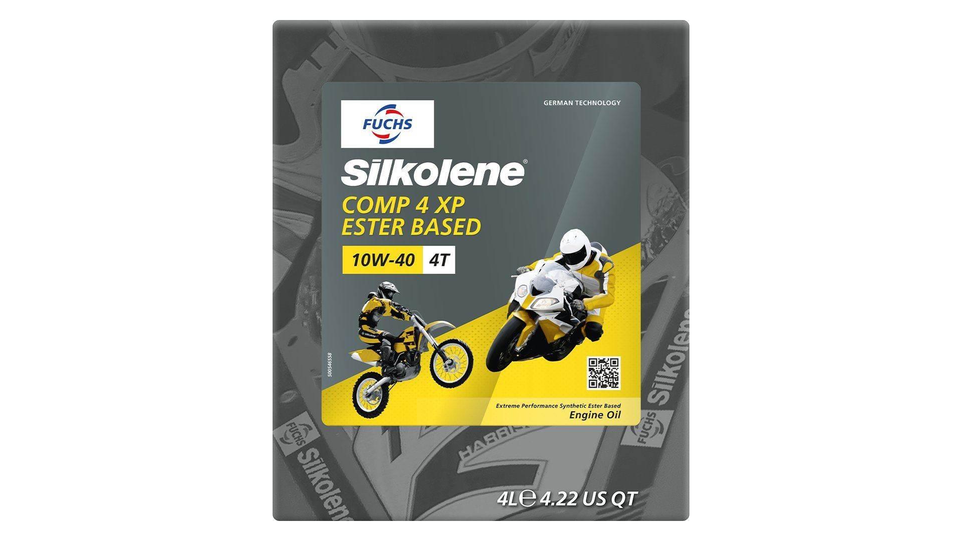 Silkolene Fuchs Olej Silnikowy Półsyntetyczny Comp 4 Xp 10W40 4L