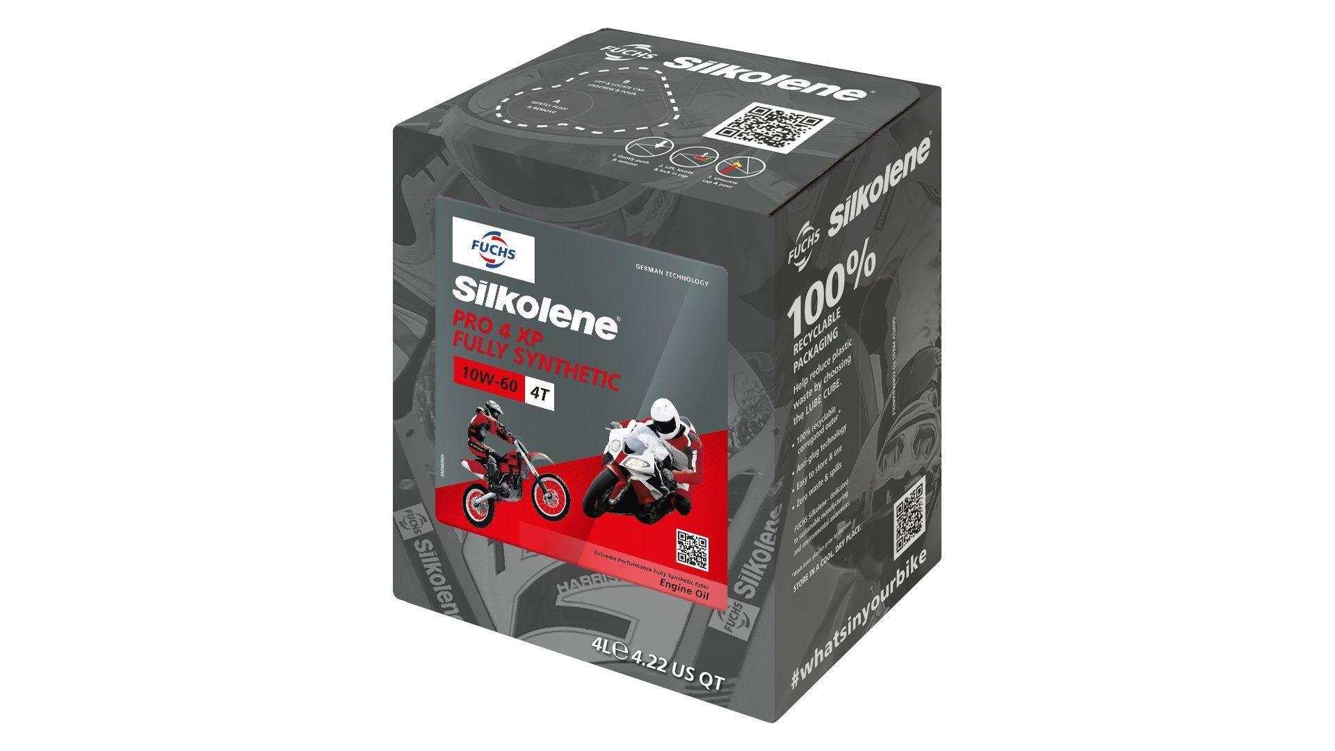 Silkolene Fuchs Olej Silnikowy 100% Syntetyczny Ester Pro 4 Xp 10W60 4L