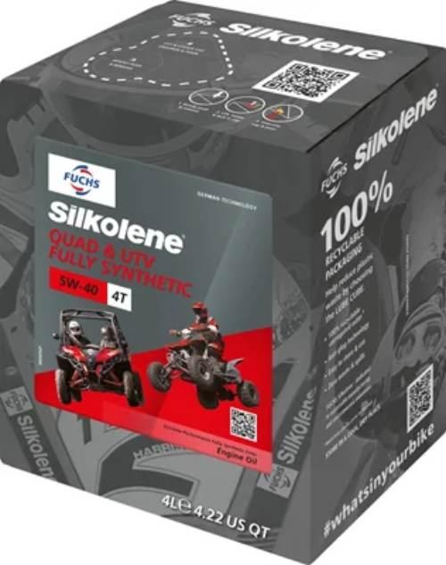 Silkolene Fuchs Olej Silnikowy Quad Utv 4T 5W-40 4L Cub